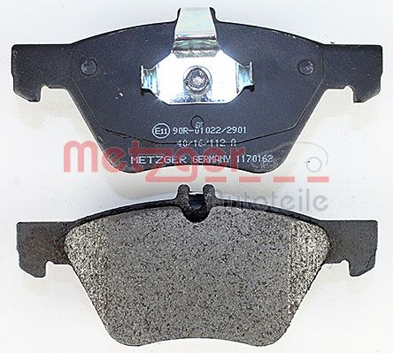METZGER 1170162 Bremsbelagsatz, Scheibenbremse